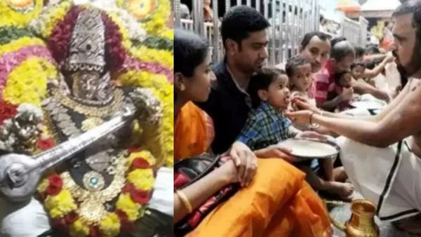 காலையிலேயே ஹேப்பி.. தமிழகம் முழுதும் இன்று விஜயதசமி கொண்டாட்டம்.. கோயில்களில் சிறப்பு வழிபாடுகள்