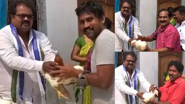 எப்படிதான் கிளம்புவாங்களோ? தசராவை 'கொண்டாடி' தீர்க்க கோழி+குவார்ட்டர் கொடுத்த கட்சி.. எங்கப்பா இது?