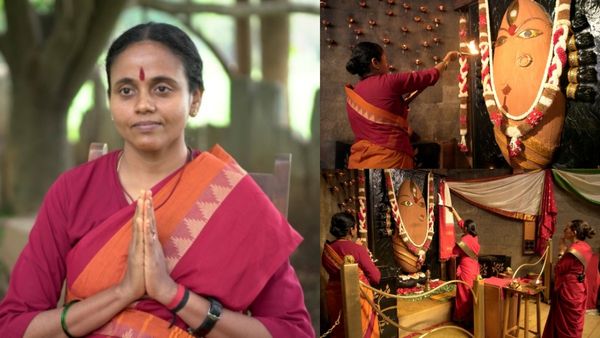 லிங்கத்தை தொட்டு பூ ஜை செய்யும் பெண் அர்ச்சகர்கள்.. சத்தமின்றி சமூக மாற்றத்தை நிகழ்த்திய சத்குரு!