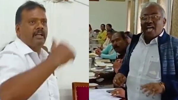 நீதான் கமிஷன் வாங்கிருப்ப.. நகராட்சி துணை தலைவர் திமுக கவுன்சிலர் இடையே பயங்கர மோதல்: ஊட்டியில் பரபர