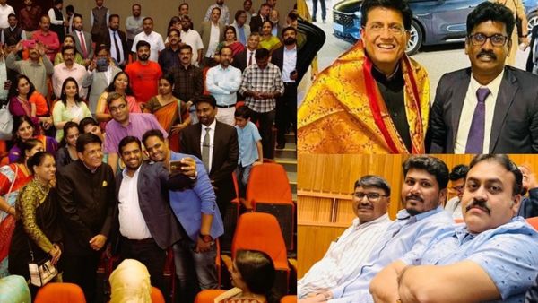 சவுதி அரேபியா வாழ் இந்தியர்களை சந்தித்த பியூஷ் கோயல்! ரியாத்தில் களைக்கட்டிய கலாச்சார நிகழ்ச்சி! 
