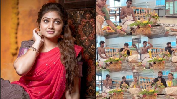 திருமணத்திற்கு பிறகு கணவரோடு மகிழ்ச்சி செய்தியை பகிர்ந்த ரோஜா சீரியல் நடிகை.. குவியும் வாழ்த்துக்கள்