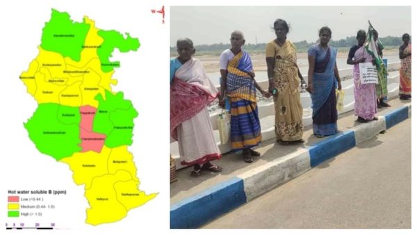 திணறுது திருச்சி.. விவசாயிகளால் மூச்சுமுட்டும் முக்கொம்பு.. பாலத்தில் யார் பாருங்க? பொங்கும் காவிரி