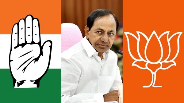 தெலுங்கானாவில் எகிறி அடிக்கும் காங்கிரஸ்.. ஆட்சியை இழக்கும் கேசிஆர்.. பாஜக எங்கே? புது சர்வே