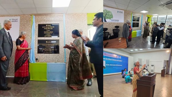 தமிழ்த் தாய் வாழ்த்து, தமிழ் கல்வெட்டு புறக்கணிப்பு-நிர்மலா சீதாரமன் நிகழ்ச்சிகளில் கிளம்பிய சர்ச்சை