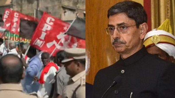 சனாதனத்தை தூக்கி பிடிக்கிறார்.. ஆளுநர் ரவிக்கு கருப்புக் கொடி காட்ட முயன்றவர்கள் கடலூரில் கைது!