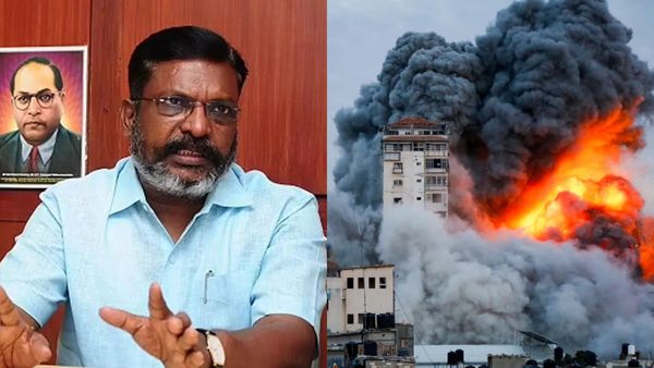 வலுவடையும் வன்மம்.. அப்பாவிகளுக்குதான் பாதிப்பு! இஸ்ரேல் தாக்குதலை நிறுத்த திருமாவளவன் வலியுறுத்தல்