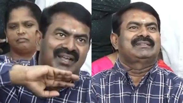 அணையை கட்ட சொன்னால் துணையை கட்டுகிறார்கள்.. சீண்டி பேசிய சீமான்