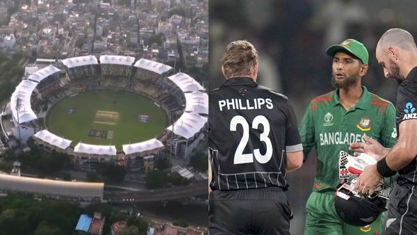 நியூசிலாந்து vs வங்கதேச போட்டியில் பரபரப்பு.. சேப்பாக்கத்தில் பாலஸ்தீன ஆதரவு பதாகை! பகீர் சம்பவம்