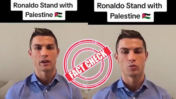 ‛‛நீங்க தான் ரியல் ஹீரோ’’.. பாலஸ்தீனத்துக்கு ஆதரவாக பேசிய கிறிஸ்டியானோ ரொனால்டோ? வீடியோ உண்மையா