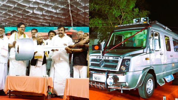 90 வயதிலும் தளராத அரசியல் பயணம்! கி.வீரமணிக்கு புதிய பிரச்சார வேன்! 40 பேர் வழங்கிய நன்கொடை!