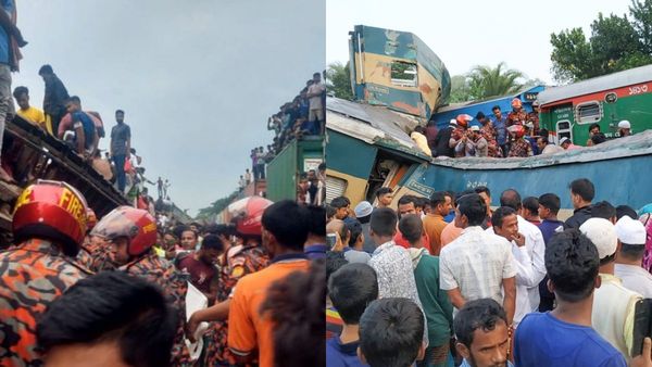 நேருக்கு நேர் மோதிய ரயில்கள்.. 15 பேர் பலி.. 100-க்கும் மேற்பட்டோர் காயம்.. வங்காளதேசத்தில் துயரம்