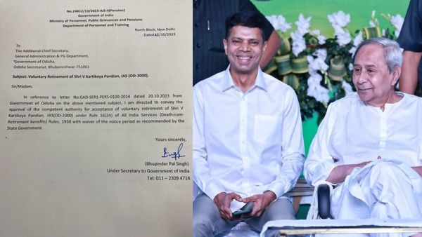 விருப்ப ஓய்வுக்கு மத்திய அரசு ஒப்புதல்.. யார் இந்த விகே பாண்டியன் ஐஏஎஸ்.. ஓடிசா முதல்வரின் நிழல்?