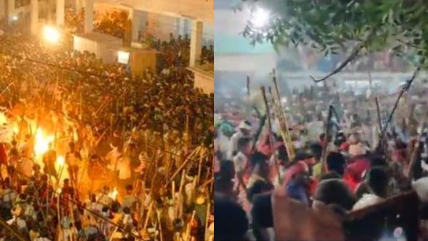 நள்ளிரவில் நடந்த தடியடி திருவிழா.. 3 பேர் பலி.. 100 பேர் காயம்.. வினோத நிகழ்வில் நடந்த விபரீதம்!