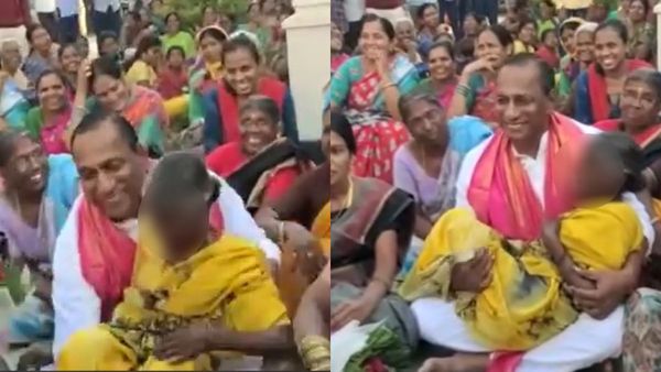 மடியிலேயே.. பெண்ணை 