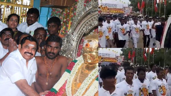 விடாமல் வந்த வெள்ளை டி ஷர்ட்.. பசும்பொன்னில் எடப்பாடியை பாருங்க.. சாதிச்சிட்டாரே.. ஆட்டம் ஆரம்பம்