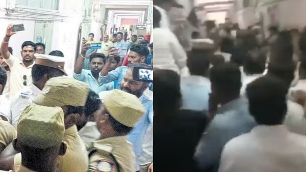 அடிடா.. உதைடா! கலெக்டர் ஆபீசில் தகராறு.. அமைச்சரின் உதவியாளர் உட்பட 10 பேர் மீது வழக்குப்பதிவு!