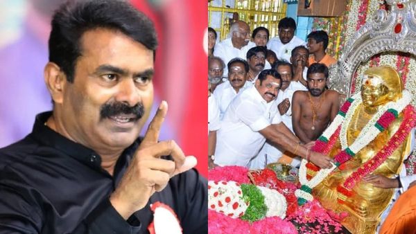 எடப்பாடி பழனிசாமி எதிர்ப்பு கோஷம்- ’தாத்தா’ முத்துராமலிங்க தேவரை அவமதிப்பதற்கு சமம்- சீமான் கண்டனம்