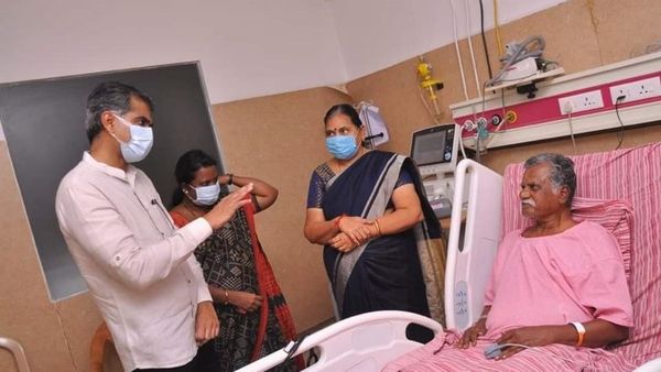 உங்களுக்கு ஒன்றும் ஆகாது! விரைவில் குணம் அடைவீர்கள்! முத்தரசனை நேரில் நலம் விசாரித்த துரை வைகோ!