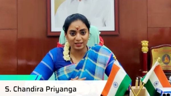 புதுவை போக்குவரத்து துறை அமைச்சர் சந்திர பிரியங்கா திடீர் ராஜினாமா.. கடிதத்தில் பகீர் குற்றச்சாட்டு