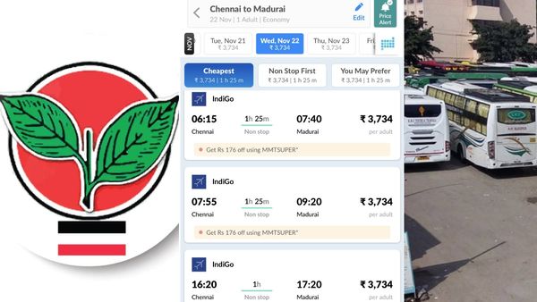 அடேங்கப்பா.. ஆம்னி பஸ் டிக்கெட்டுக்கு ஃப்ளைட்லயே போகலாம் போலயே.. திமுக அரசை விளாசித் தள்ளும் அதிமுக!
