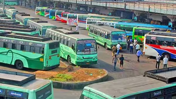 சென்னைவாசிகளே திணறிட்டாங்க.. கோயம்பேட்டில் அதை கவனிச்சீங்களா.. ஆயுதபூஜை வேற இப்போ 4 நாள் லீவு