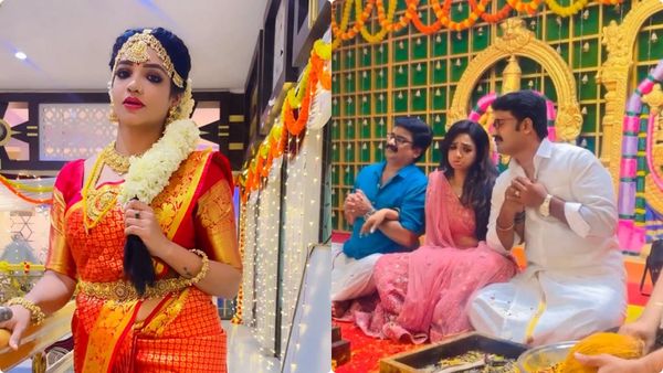 திடீரென மணக்கோலத்தில் எதிர்நீச்சல் நடிகை.. கழுத்தில் மஞ்சள் தாலி.. பக்கத்தில் அந்த நபர்