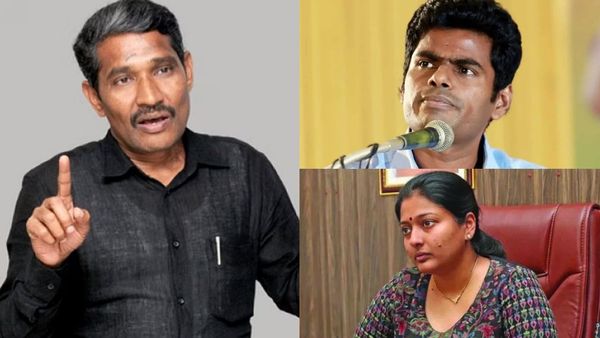 ரவுடிகளின் கூடாரம் பாஜக.. அந்த கும்பல் தலைவன் அண்ணாமலை - காயத்ரி லிஸ்டை பகிர்ந்து வன்னியரசு விளாசல்