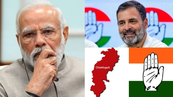 தவிடு பொடியாகும் பாஜக கனவு.. சத்தீஸ்கரில் கொடி நாட்டும் காங்கிரஸ்.. டைம்ஸ் நவ் கருத்து கணிப்பு