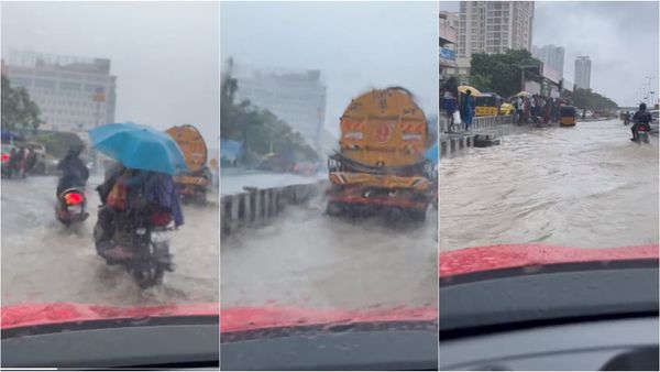 சோழிங்கநல்லூர் டூ துரைப்பாக்கம் போக 2 மணி நேரம் ஆச்சு.. பயத்தை காட்டிய சென்னை ஓஎம்ஆர் சாலை.. வீடியோ