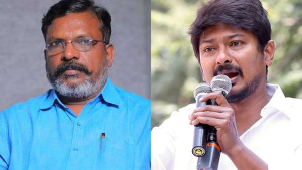 எத்தனை வழக்கு வந்தாலும் சனாதனத்தை எந்நாளும் எதிர்ப்போம்: திருமாவுடன் சேர்ந்து உதயநிதி ’முழக்கம்’