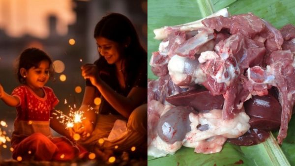 தீபாவளிக்கு ஏன் ஆட்டுக்கறி எடுக்கிறாங்க தெரியுமா? ஆனால் வட இந்தியாவில் மட்டும் சைவம்.. ஏன்?