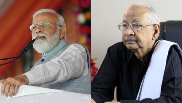 இலவசங்களை கேலி செய்த மோடியே இலவச அறிவிப்புகளை அள்ளி விடுறாரே.. பயம் வந்திருச்சு.. விளாசும் வீரமணி!