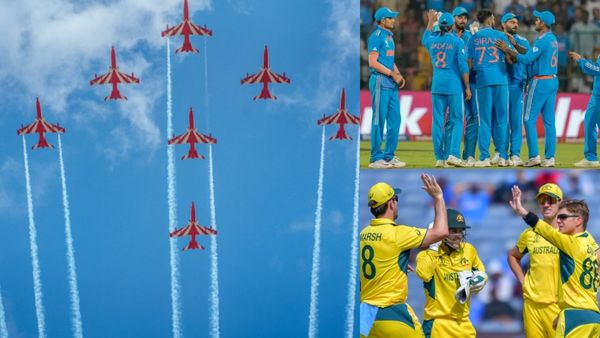 வரலாற்றில் முதல்முறை.. மிஸ் பண்ணாதீங்க.. உலககோப்பை பைனலில் அரங்கேறும் விமானப்படையின் சாகசம்!