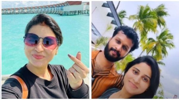 திருமணமாகி பல மாதம் கழித்து கணவரோடு மகிழ்ச்சியான செய்தியை பகிர்ந்த ரித்திகா.. குவியும் வாழ்த்துக்கள்