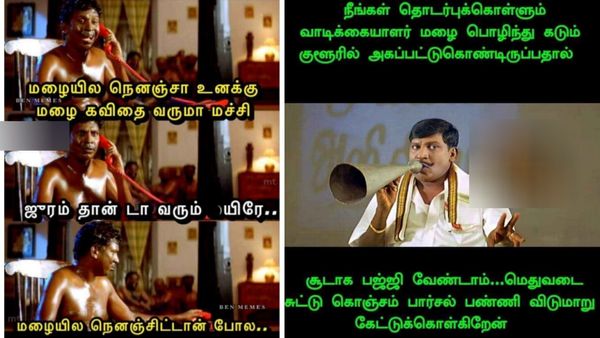 உங்களை மாதிரி ஆள் இருக்கதுனாலதான் நாட்ல கொஞ்சம் மழை பெய்யுது.. இல்லாட்டி.. நிறைய பெய்யும்!