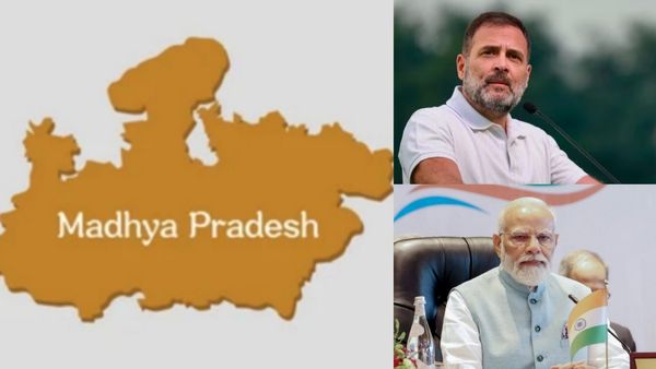 மத்திய பிரதேசத்தில் எந்த கட்சி ஆட்சியை பிடிக்கும்? பாஜக or காங்கிரஸ்? கருத்து கணிப்பு சொல்வது என்ன?