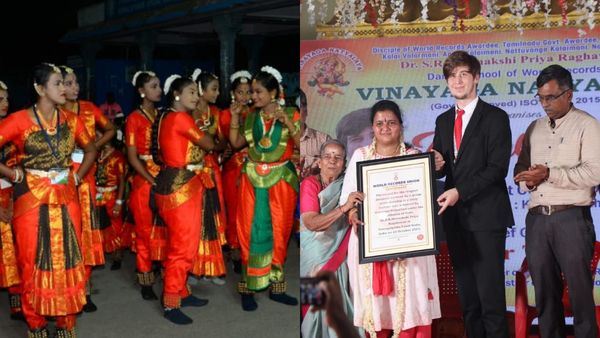 மாமல்லபுரம் முதல் செங்கல்பட்டு வரை.. சாலையில் நாட்டியம்.. விநாயகா நாட்டியாலயா மாணவர்கள் உலக சாதனை