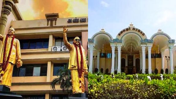 அண்ணா அறிவாலயத்தில் புதுபொலிவு பெறும் கலைஞர் அரங்கம்! வேற லெவல் இன்டீரியர்! மராமத்து பணிகள் தீவிரம்