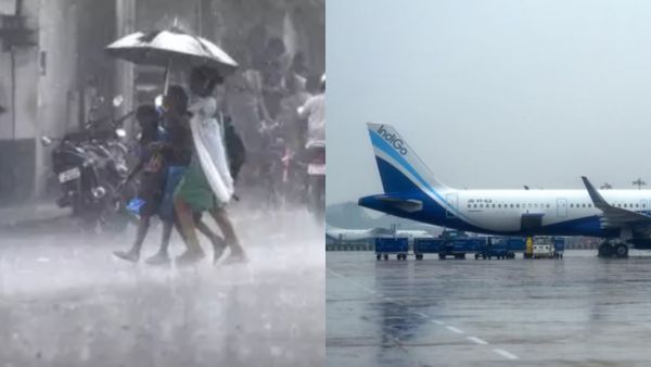கொட்டித்தீர்த்த கனமழை.. தவித்த சென்னைவாசிகள்.. தரை இறங்க முடியாமல் வானில் வட்டமடித்த விமானங்கள்