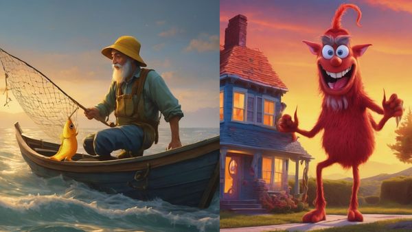 குழந்தை நீதி கதைகள்: வலையை வீசிய மீனவனுக்காக காத்திருந்த பூதம்