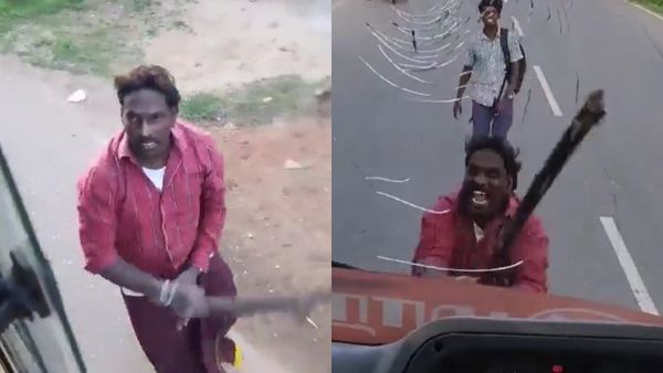 ரஞ்சனாவை விடுங்க.. ஃபுல் போதையில் அரசு பஸ் கண்ணாடியை நொறுக்கி அலப்பறை கிளப்பிய குரு: தூக்கிய போலீஸ்!