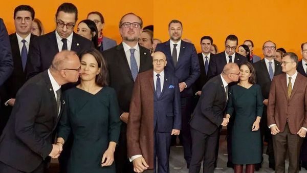 மேடையிலேயே இப்படியா? ஜெர்மனி பெண் அமைச்சருக்கு முத்தமிட முயன்ற குரேஷியா அமைச்சர்.. பரபரப்பு