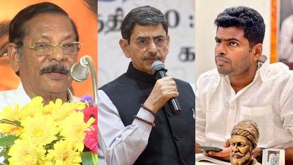 முதலில் ஆளுநர் ரவி.. அடுத்து அண்ணாமலை.. இந்தியில் பரவும் வீடியோ.. ஆர்எஸ் பாரதிக்கு நெருக்கடி