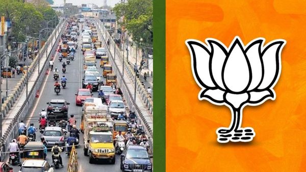 சென்னையில் 10 கிமீ வேகத்தில் கூட வாகனம் ஓட்ட முடியாது.. ரோடு அப்டி! போட்டுத்தாக்கிய பாஜக நிர்வாகி