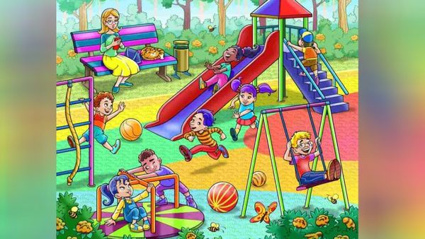 பார்க்கில் பதுங்கி இருக்கும் புலி.. உங்க கண்களுக்கு தெரிகிறதா.. 10 செகண்ட் டைம்.. கண்டுபிடிங்க பாஸ்