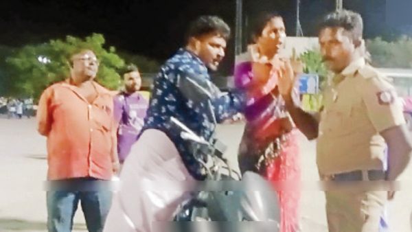 திருச்செந்தூர் பஸ் ஸ்டாண்டில்.. பெண்ணை வளைத்து வளைத்து வீடியோ.. யாருங்க அது? திசைமாறி போன 