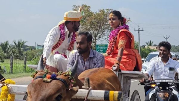 கோவையில் ஆச்சரியம்.. தாலி கட்டி முடிச்சதுமே மணமக்கள் செய்த வேலை.. வாயை பிளந்த கோயம்புத்தூர்.. சபாஷ்