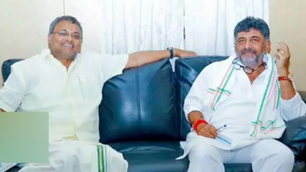 தமிழக காங்கிரஸ் தலைவராகும் கார்த்தி ப சிதம்பரம்? டிகே சிவக்குமாருடன் பரபர சந்திப்பு.. என்ன காரணம்?