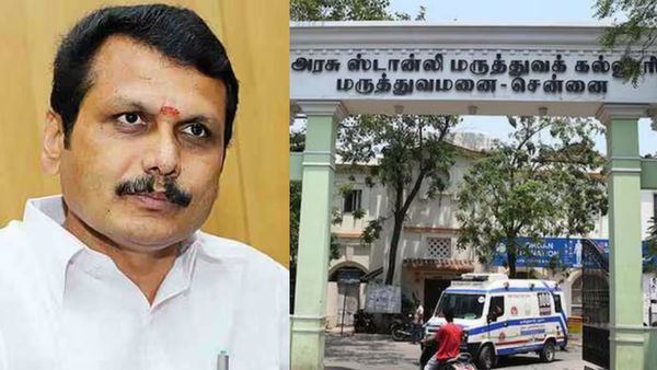 வாந்தி, மயக்கம்.. புழல் சிறையிலிருந்து ஸ்டான்லி மருத்துவமனைக்கு அழைத்து வரப்பட்ட செந்தில் பாலாஜி